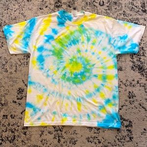 Hand tie dyed tshirt